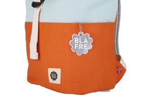 Blafre rolltop ruksak 1 4 orange light blue 2 295 295
